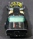 Rare Vintage 1982 Hot Wheels Hot Ones Hot Bird Black Yellow Die Cast Toy Car Vehicle - Gold Wheels