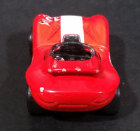 1998 Hot Wheels First Editions Cat-A-Pult Red White Die Cast Toy Race Car Vehicle - Treasure Valley Antiques & Collectibles