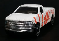 1998 Hot Wheels Rad Rigs 1997 Ford F-150 White Die Cast Toy Dream Super Car Vehicle - Treasure Valley Antiques & Collectibles