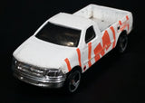 1998 Hot Wheels Rad Rigs 1997 Ford F-150 White Die Cast Toy Dream Super Car Vehicle - Treasure Valley Antiques & Collectibles