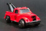 Vintage Buddy L "Metal Made"  Mini Fire Dept. Tow Truck Red Die Cast Toy Car Vehicle - Treasure Valley Antiques & Collectibles