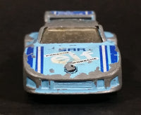 1983-85 Matchbox Racing Porsche 935 Light Baby Blue Die Cast Toy Race Car Vehicle - Treasure Valley Antiques & Collectibles