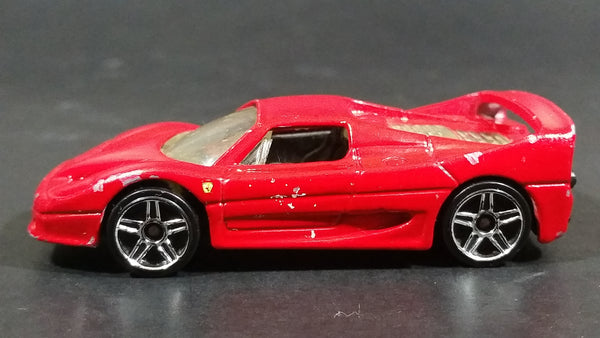 2007 Hot Wheels All Stars Ferrari F50 Red Die Cast Toy Dream Super Car Vehicle - Treasure Valley Antiques & Collectibles