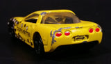 1998 Matchbox 1997 Chevrolet Corvette Yellow Die Cast Toy Race Car Vehicle - Treasure Valley Antiques & Collectibles