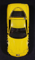 1998 Matchbox 1997 Chevrolet Corvette Yellow Die Cast Toy Race Car Vehicle - Treasure Valley Antiques & Collectibles