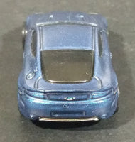 2008 Hot Wheels All Stars Aston Martin V8 Vantage Metallic Dark Blue Die Cast Toy Car Vehicle - Treasure Valley Antiques & Collectibles