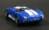 1983 Hot Wheels Hot Ones Classic Cobra Convertible Blue Die Cast Toy Car Vehicle w/ Opening Hood - Treasure Valley Antiques & Collectibles