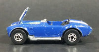 1983 Hot Wheels Hot Ones Classic Cobra Convertible Blue Die Cast Toy Car Vehicle w/ Opening Hood - Treasure Valley Antiques & Collectibles