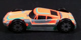 Vintage LTI Orange and Army Green Double Sided Die Cast Toy Race Flip Car Vehicle - Treasure Valley Antiques & Collectibles
