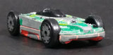 Vintage LTI Orange and Army Green Double Sided Die Cast Toy Race Flip Car Vehicle - Treasure Valley Antiques & Collectibles