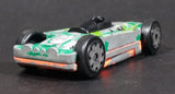 Vintage LTI Orange and Army Green Double Sided Die Cast Toy Race Flip Car Vehicle - Treasure Valley Antiques & Collectibles