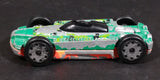 Vintage LTI Orange and Army Green Double Sided Die Cast Toy Race Flip Car Vehicle - Treasure Valley Antiques & Collectibles