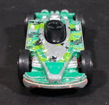 Vintage LTI Orange and Army Green Double Sided Die Cast Toy Race Flip Car Vehicle - Treasure Valley Antiques & Collectibles