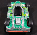 Vintage LTI Orange and Army Green Double Sided Die Cast Toy Race Flip Car Vehicle - Treasure Valley Antiques & Collectibles