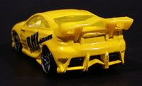 2001 Hot Wheels Toyota Celica "RHLman Turbo" Yellow Die Cast Toy Race Car Vehicle - Treasure Valley Antiques & Collectibles