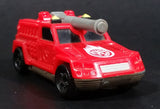 1994 Hot Wheels McDonald's Fire Truck Water Cannon Red Die Cast Toy Rescue Emergency Car Vehicle McDonald's Happy Meal 5/5 - Treasure Valley Antiques & Collectibles