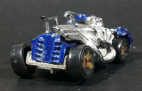 2007 Hot Wheels Wild Things Motor Psycho / Popcycle Dark Blue Die Cast Toy Car Vehicle - Treasure Valley Antiques & Collectibles