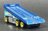 2013 Hot Wheels City Works Back Slider Truck Light Blue Die Cast Toy Car Vehicle - Treasure Valley Antiques & Collectibles