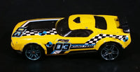 2012 Hot Wheels Thrill Racers City Stunt Fast Fish Yellow Die Cast Toy Race Car Vehicle - Treasure Valley Antiques & Collectibles