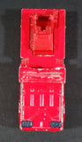 Rare Version 2002 Matchbox Dennis Sabre Ladder Truck Red Die Cast Toy Car Emergency Vehicle - Treasure Valley Antiques & Collectibles