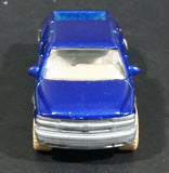 2008 Matchbox 1999 Chevrolet Silverado Truck Bros. Farms Blue Die Cast Toy Car Vehicle - Treasure Valley Antiques & Collectibles