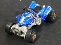 2005 Hot Wheels Sand Stinger Blue Die Cast ATV Toy Vehicle - Treasure Valley Antiques & Collectibles