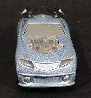 2004 Hot Wheels Tooned Mercy Breaker Light Silver Blue Die Cast Toy Car Vehicle - McDonald's Happy Meal - Treasure Valley Antiques & Collectibles