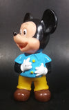 Vintage Walt Disney Productions Mickey Mouse Rubber Squeeze Toy with Turning Head - Made in Hong Kong - Treasure Valley Antiques & Collectibles