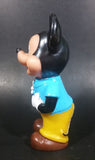 Vintage Walt Disney Productions Mickey Mouse Rubber Squeeze Toy with Turning Head - Made in Hong Kong - Treasure Valley Antiques & Collectibles