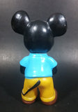 Vintage Walt Disney Productions Mickey Mouse Rubber Squeeze Toy with Turning Head - Made in Hong Kong - Treasure Valley Antiques & Collectibles