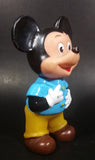 Vintage Walt Disney Productions Mickey Mouse Rubber Squeeze Toy with Turning Head - Made in Hong Kong - Treasure Valley Antiques & Collectibles