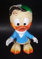 Vintage Original 1962 Elephantino Walt Disney Productions Racing Track Louie Duck 10" Rubber Squeezable Toy Figure - Treasure Valley Antiques & Collectibles