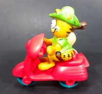 Vintage 1989 Garfield and Odie on a Motorbike Mixed McDonalds Happy Meal Toy - Treasure Valley Antiques & Collectibles