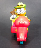 Vintage 1989 Garfield and Odie on a Motorbike Mixed McDonalds Happy Meal Toy - Treasure Valley Antiques & Collectibles