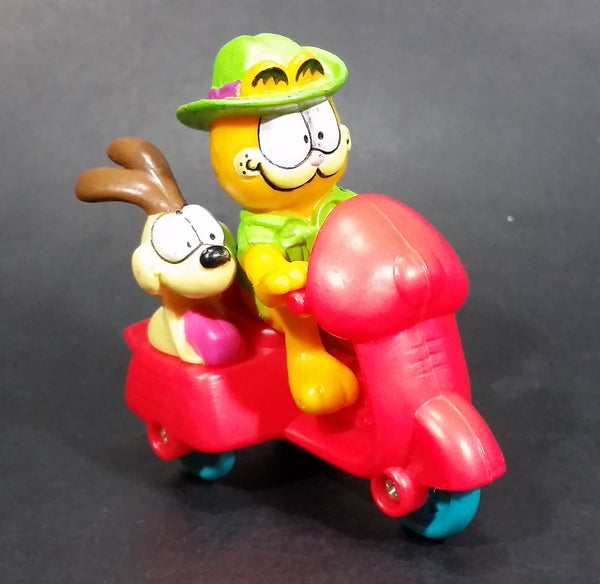 Vintage 1989 Garfield and Odie on a Motorbike Mixed McDonalds Happy Meal Toy - Treasure Valley Antiques & Collectibles