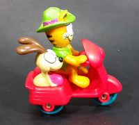 Vintage 1989 Garfield and Odie on a Motorbike Mixed McDonalds Happy Meal Toy - Treasure Valley Antiques & Collectibles