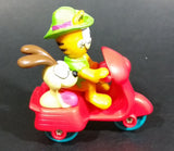 Vintage 1989 Garfield and Odie on a Motorbike Mixed McDonalds Happy Meal Toy - Treasure Valley Antiques & Collectibles