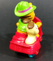 Vintage 1989 Garfield and Odie on a Motorbike Mixed McDonalds Happy Meal Toy - Treasure Valley Antiques & Collectibles