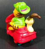 Vintage 1989 Garfield and Odie on a Motorbike Mixed McDonalds Happy Meal Toy - Treasure Valley Antiques & Collectibles