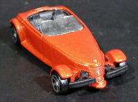 2010 Maisto Fresh Metal Chrysler Prowler Convertible Orange 1/64 Scale Die Cast Toy Car Vehicle - Treasure Valley Antiques & Collectibles