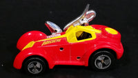 Very Rare 2004 Maisto Marvel Daredevil Convertible Red and Yellow Die Cast Toy Car Vehicle - Treasure Valley Antiques & Collectibles