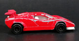 Vintage Majorette Lamborghini Red No. 237 1/56 Scale Die Cast Toy Dream Car Vehicle - Treasure Valley Antiques & Collectibles
