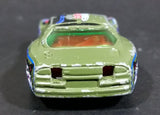 2003 Hot Wheels Anime Series Olds Aurora GTS-1 Flat Dark Green Olive Die Cast Toy Car Vehicle - Treasure Valley Antiques & Collectibles