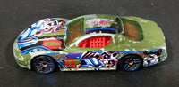 2003 Hot Wheels Anime Series Olds Aurora GTS-1 Flat Dark Green Olive Die Cast Toy Car Vehicle - Treasure Valley Antiques & Collectibles