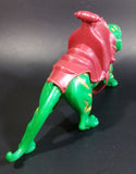 Vintage 1981 Masters of the Universe He Man Green Battle Cat w/ Saddle Toy Action Figure - Treasure Valley Antiques & Collectibles