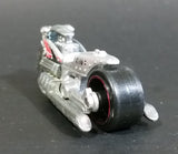 2005 Hot Wheels First Editions Realistix Airy 8 Metalflake Silver Motorcycle Die Cast Toy Vehicle - Treasure Valley Antiques & Collectibles