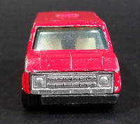 Vintage Yat Ming Red Fire Brigade Van No. 1501 Die Cast Toy Car Emergency Rescue Vehicle - Treasure Valley Antiques & Collectibles