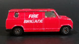 Vintage Yat Ming Red Fire Brigade Van No. 1501 Die Cast Toy Car Emergency Rescue Vehicle - Treasure Valley Antiques & Collectibles