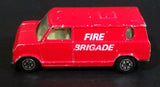 Vintage Yat Ming Red Fire Brigade Van No. 1501 Die Cast Toy Car Emergency Rescue Vehicle - Treasure Valley Antiques & Collectibles