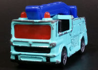 2002 Matchbox Snorkel Fire Truck Light Blue Die Cast Toy Car Vehicle McDonald's Happy Meal #4 - Treasure Valley Antiques & Collectibles